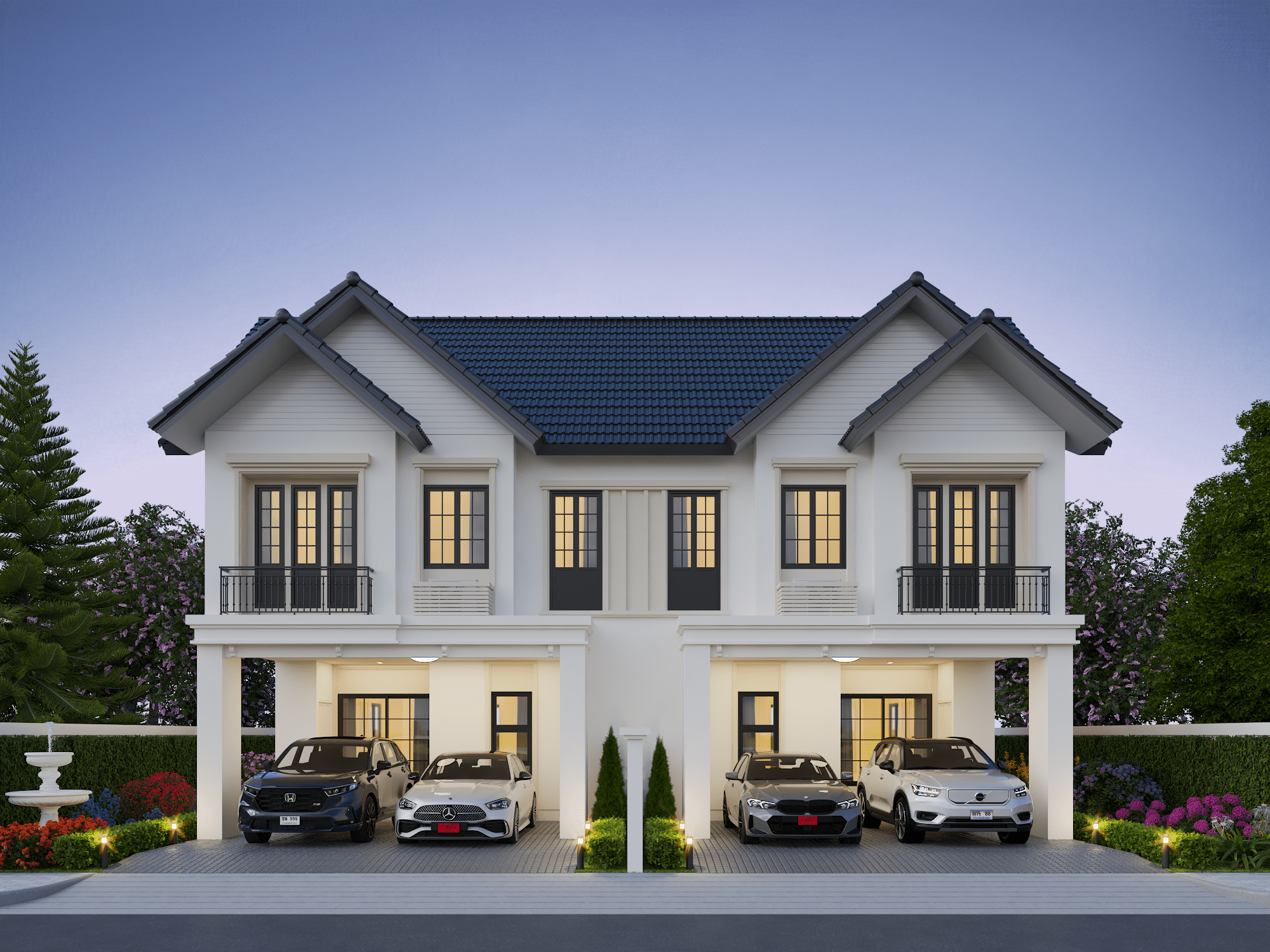 บ้านแฝดร่มเย็น ROMYEN